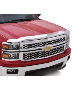 AVS 15-20 Ford F-150 (Excl. Raptor) High Profile Hood Shield - Chrome - 680941