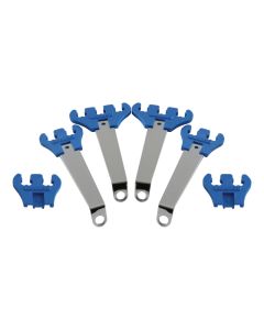 Moroso Universal Ignition Wire Loom Kit - 7-9mm - Blue - 72150