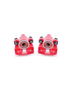 Power Stop 97-02 Ford Expedition Rear Red Calipers w/o Brackets - Pair - S4678