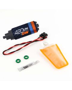 Deatschwerks DW420 Series 420lph In-Tank Fuel Pump w/ Install Kit For TC 05-10 - 9-421S-1006