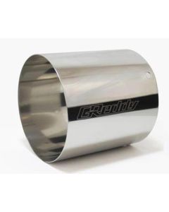 GReddy SS Tip (115mm Dia/120mm Length) for Universal 3in Revolution RS Muffler - 11001140