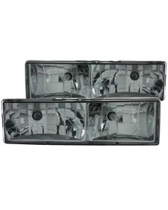 Anzo USA Crystal Headlight Set- ANZO-111061