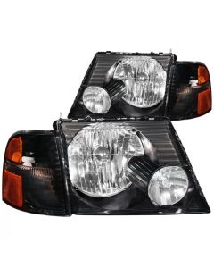 Anzo USA Crystal Headlight Set Ford Explorer 2002-2005- ANZO-111071