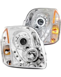 GMC Yukon 2007-2014 Anzo USA Halo Projector Headlights Set
