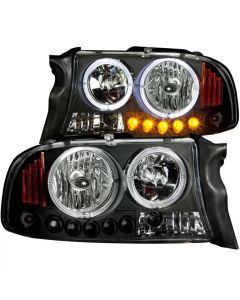 Anzo USA Crystal Headlight Set w/Halo- ANZO-111194