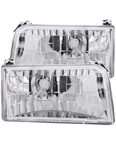 Anzo USA Crystal Headlight Set Ford 1992-1996- ANZO-111247