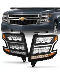 Anzo USA LED Crystal Headlight Chevrolet 2015-2020- ANZO-111478