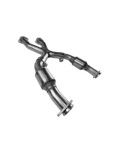 Kooks 99-04 Ford Mustang GT / Cobra 2 1/2in In x 2 1/2in OEM Out Cat SS X Pipe Kooks HDR Req - 11203240