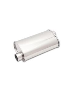 Vibrant StreetPower Oval Muffler 5in x 9in x 15in - 2.25in inlet/outlet (Offset-Offset Same Side) - 1125