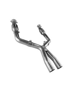 Kooks 05-10 Ford Mustang GT 4.6L 3V Auto/Manual 2 1/2in x 2 1/2in OEM Cat X Pipe Kooks HDR Req - 11313200