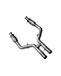 Kooks 05-10 Ford Mustang GT 4.6L 3V Auto/Manual 2 1/2in x 2 1/2in OEM Cat H Pipe Kooks HDR Req - 11313500