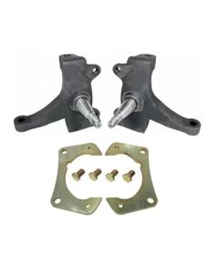 Ridetech 71-72 Chevy C10 2.5in Drop Spindles - 11359300