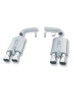Borla S-Type Axle-Back Exhaust System Chevrolet Corvette 1984-1991 5.7L V8- 11376