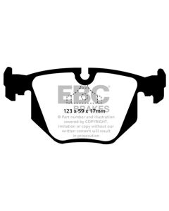 EBC 94-99 BMW M5 3.8 (E34) Yellowstuff Rear Brake Pads - DP4871R