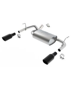 Borla Touring Axle-Back Exhaust System Jeep Wrangler 2012-2018 3.6L V6- 11834BC