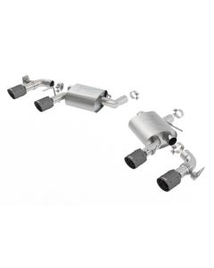 Borla ATAK® Axle-Back Exhaust System Chevrolet 6.2L V8- 11925CFBA