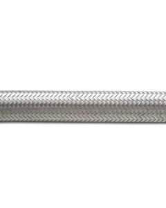 Vibrant SS Braided Flex Hose -10 AN 0.56in ID (50 foot roll) - 11949