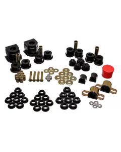 Energy Suspension 86-91 Mazda RX7 Black Hyper-Flex Master Bushing Set - 11.18101G