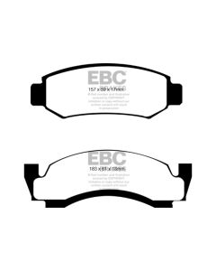 EBC 76-77 Ford Bronco 3.3 Greenstuff Front Brake Pads - DP61261