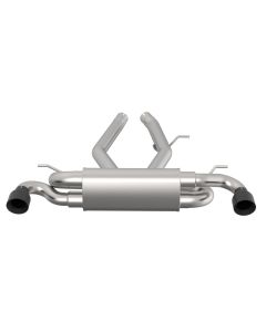 Kooks 2020 Toyota Supra 3in SS Axle Back Exhaust w/Black Tips - 44116110