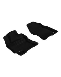 3D MAXpider 2004-2009 Toyota Prius Kagu 1st Row Floormat - Black - L1TY14511509