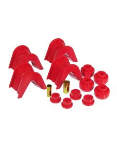 Prothane 66-79 Ford Trucks 14-Piece Bushing Set - 7deg Offset - Red - 6-1903