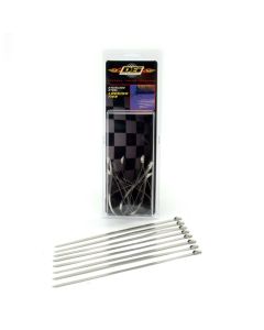 DEI Stainless Steel Locking Tie 8in - 8 per pack - 10201