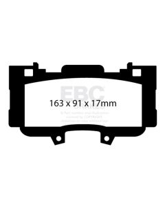 EBC brake Ultimax2 brake Pads - UD1784