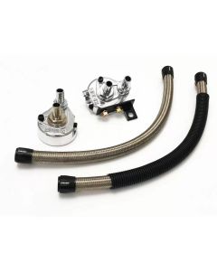 GReddy 93-97 Toyota Supra 2JZ-GTE Oil Filter Relocation Kit - 12014903