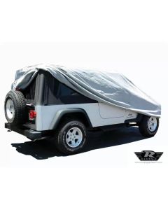 Rampage 2004-2006 Jeep Wrangler(TJ) LJ Unlimited Car Cover - Grey - 1202