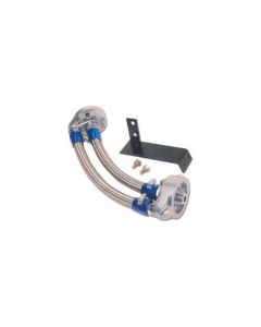 GReddy 99-02 Nissan Skyline GTR Oil Filter Relocation Kit BNR34 - 12024912
