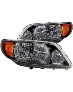 Anzo USA Crystal Headlight Set Mazda Protege 2001-2003- ANZO-121107
