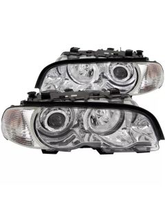 Anzo USA Projector Headlight Set w/Halo BMW- ANZO-121268