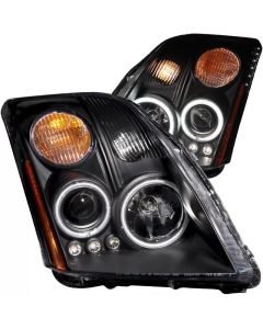 Anzo USA Projector Headlight Set w/Halo Nissan Sentra 2007-2012- ANZO-121276