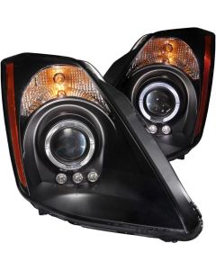Anzo USA Projector Headlight Set w/Halo Nissan 350Z 2003-2007- ANZO-121444