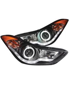 Anzo USA Projector Headlight Set w/Halo Hyundai Elantra 2011-2014- ANZO-121456