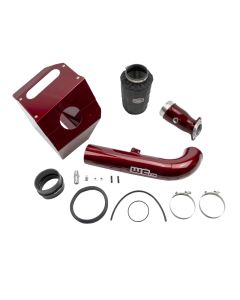 Wehrli 17-19 Chevrolet 6.6L L5P 4in Intake Kit Stage 2 - WCFab Red - WCF100360-RED