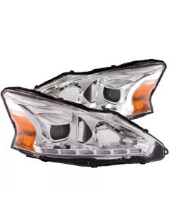 Anzo USA Projector Headlight Set Nissan Altima 2013-2014- ANZO-121501