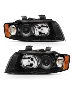Anzo USA Projector Headlight Set Audi 80 1988- ANZO-121528