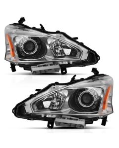 Anzo USA Projector Headlight Set Nissan Altima 2013-2015- ANZO-121550