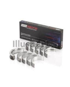 King Ford 260CI/289CI/302 5.0L Windsor (0.010 Size) Main Bearing Set - MB529HP010