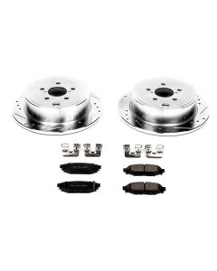 Power Stop 13-16 Subaru BRZ Rear Z23 Evolution Sport Brake Kit - K4631