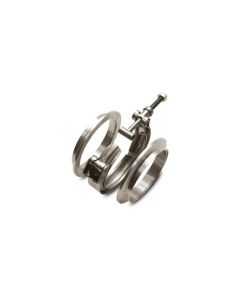 Vibrant Titanium V-Band Flange Assembly for 3in OD Tubing - 12491
