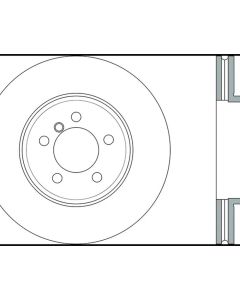 StopTech Sport 14-15 BMW 435i Right Front Slotted Brake Rotor - 126.34144SR