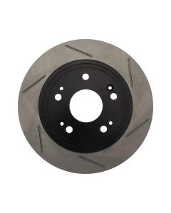 StopTech Power Slot 09-10 Acura TSX / 08-10 Honda Accord Rear Left Slotted Rotor - 126.40068SL