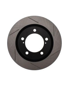 StopTech Power Slot 08-09 Toyota Sequoia / 07-09 Tundra Slotted Left Front Rotor - 126.44156SL