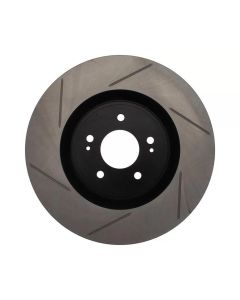 StopTech Power Slot 08-09 Evo 10 Slotted Right Front Rotor - 126.46076SR