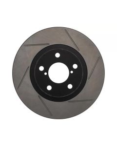 StopTech Power Slot 00-05 Legacy / 7/98-08 Impreza Front Left Sportstop Slotted Rotor - 126.47012SL
