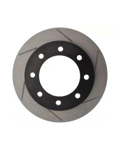 StopTech Power Slot 00-05 Ford Excursion / 01-04 F250 4WD Front Left Slotted Rotor - 126.65086SL