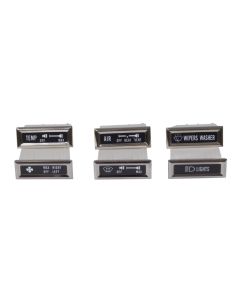 Omix Dash Indicator Light Kit 76-86 Jeep CJ Models - 13319.01